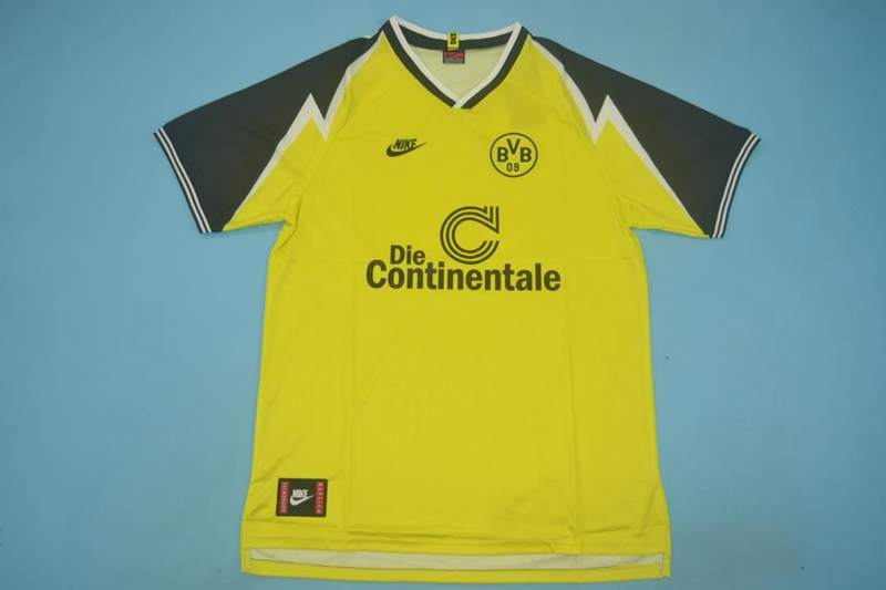 AAA(Thailand) Dortmund 1995/96 Home Retro Soccer Jersey
