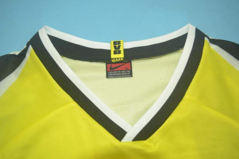 AAA(Thailand) Dortmund 1995/96 Home Retro Soccer Jersey