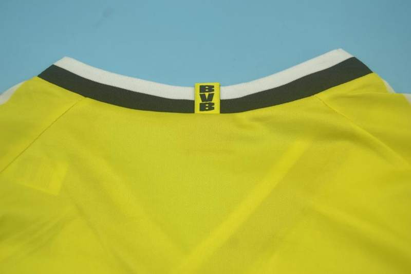 AAA(Thailand) Dortmund 1995/96 Home Retro Soccer Jersey