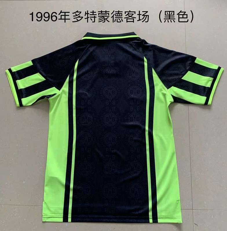 AAA(Thailand) Dortmund 1996/97 Away Retro Soccer Jersey