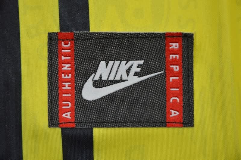 AAA(Thailand) Dortmund 1996/97 Home Retro Long Sleeve Soccer Jersey