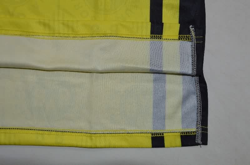 AAA(Thailand) Dortmund 1996/97 Home Retro Long Sleeve Soccer Jersey