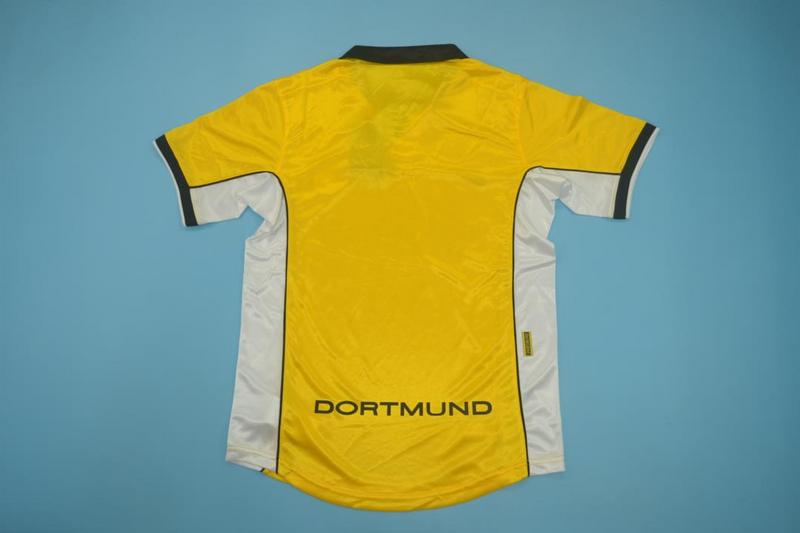 AAA(Thailand) Dortmund 1998/99 Home Retro Soccer Jersey