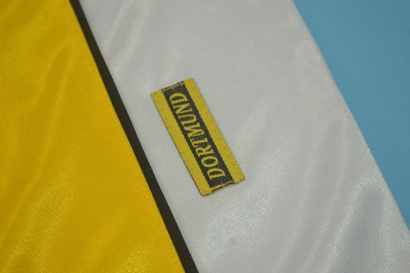 AAA(Thailand) Dortmund 1998/99 Home Retro Soccer Jersey