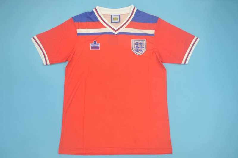 AAA(Thailand) England 1980 Away Retro Soccer Jersey