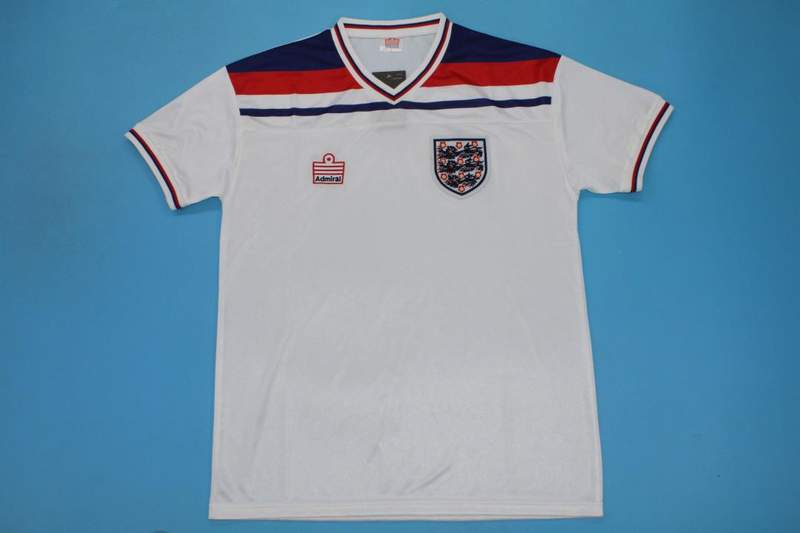 AAA(Thailand) England 1982 Home Retro Soccer Jersey