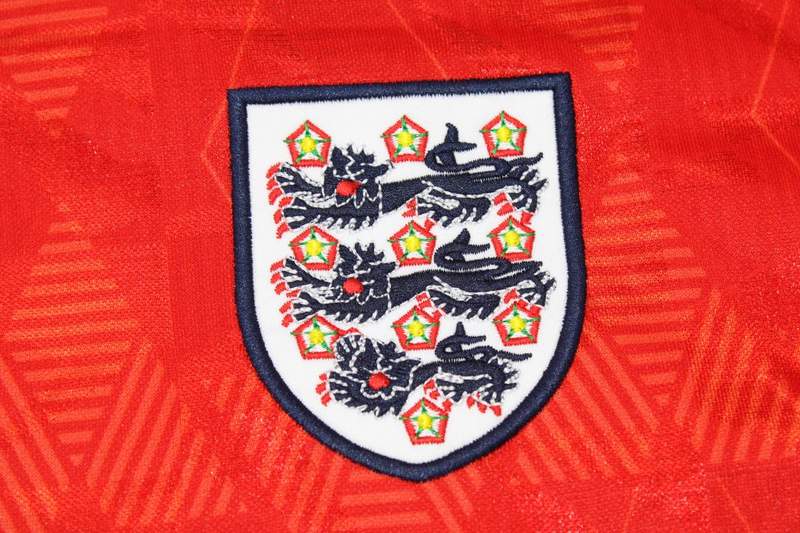 AAA(Thailand) England 1990 Away Retro Soccer Jersey