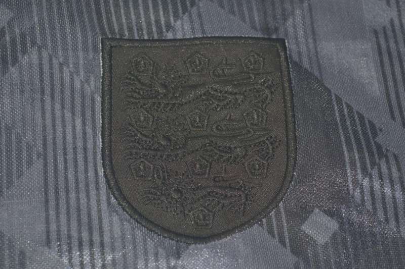 AAA(Thailand) England 1990 Black Retro Soccer Jersey