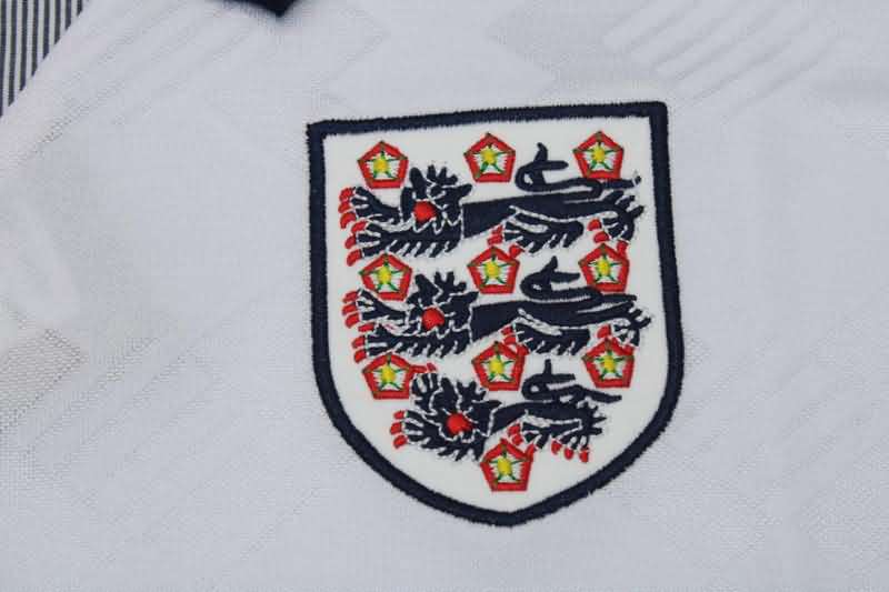 AAA(Thailand) England 1990 Home Retro Soccer Jersey