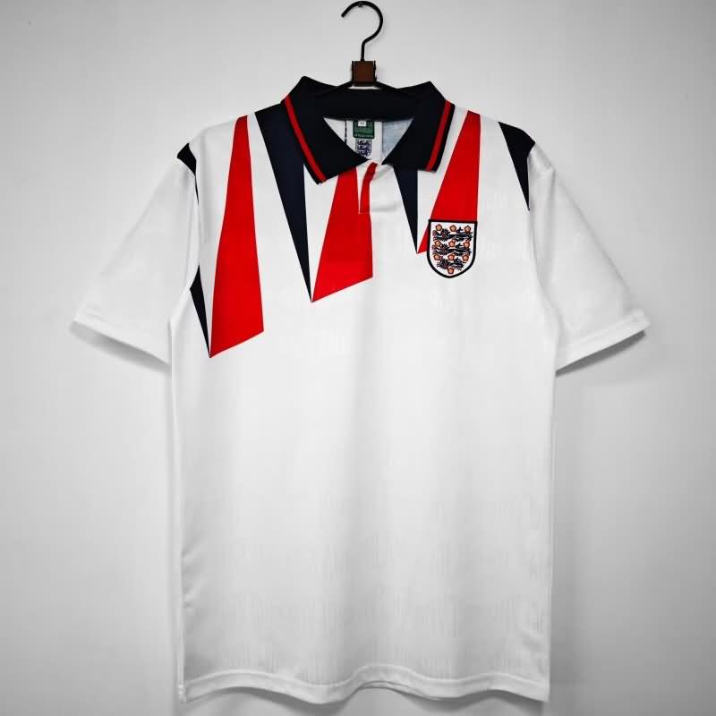 AAA(Thailand) England 1992 Home Retro Soccer Jersey