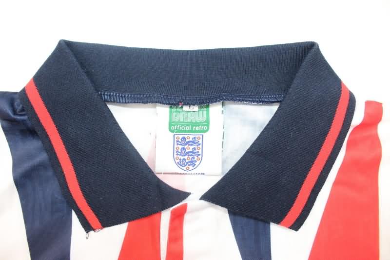 AAA(Thailand) England 1992 Home Retro Soccer Jersey