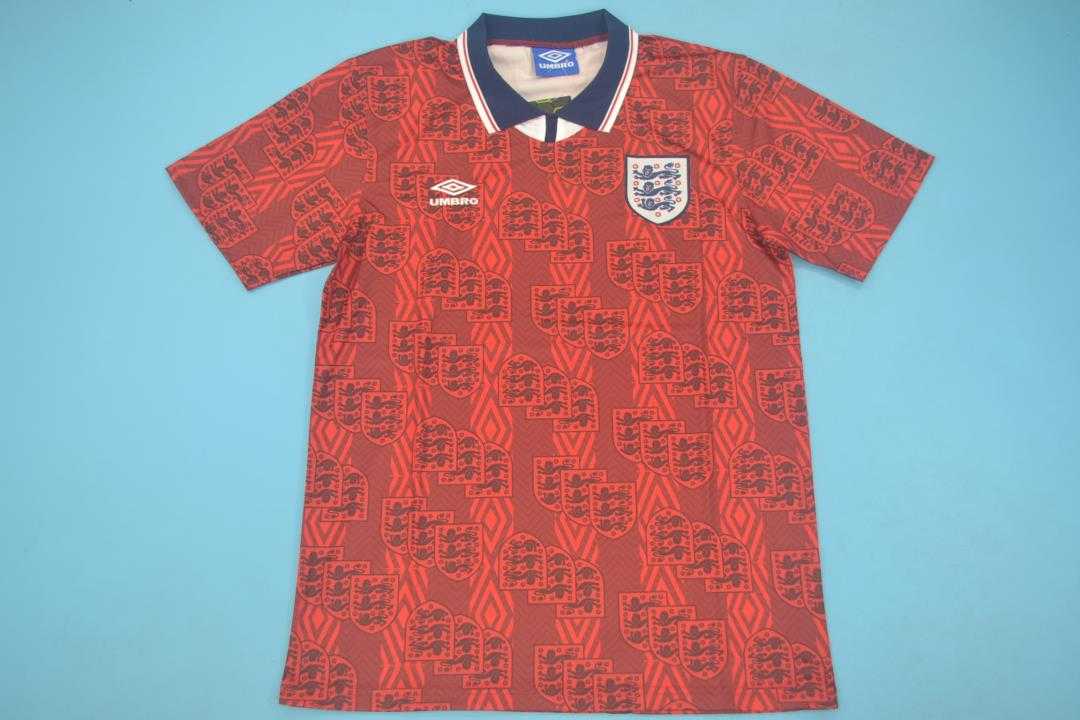 AAA(Thailand) England 1994 Away Retro Soccer Jersey