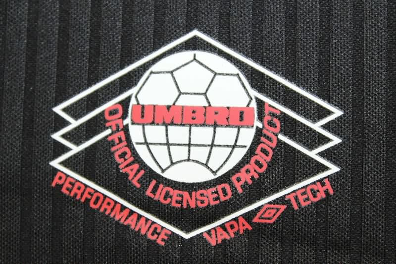 AAA(Thailand) England 1998 Black Retro Soccer Jersey