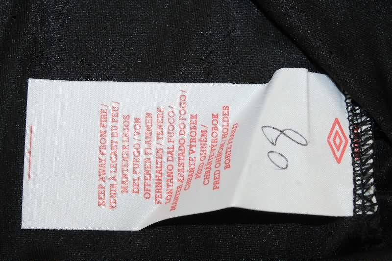 AAA(Thailand) England 1998 Black Retro Soccer Jersey