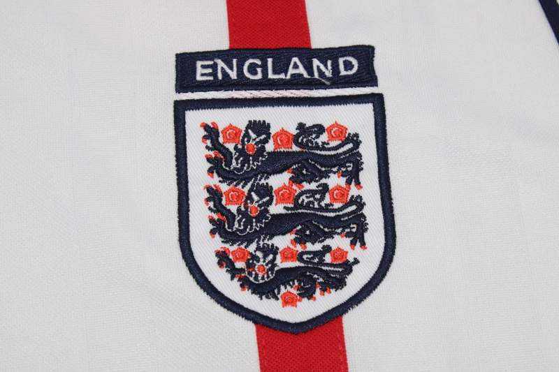 AAA(Thailand) England 2002 Home Retro Soccer Jersey