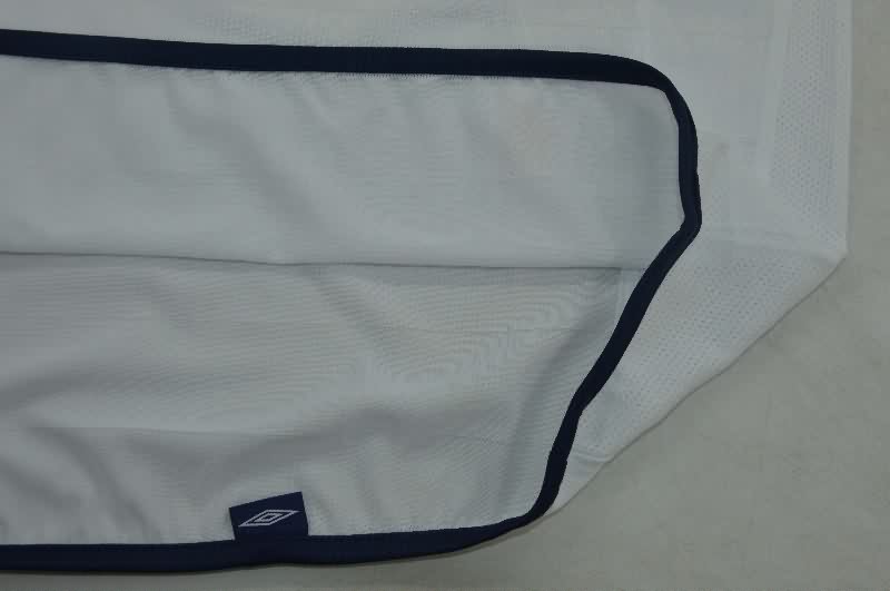 AAA(Thailand) England 2004 Home Long Sleeve Retro Soccer Jersey