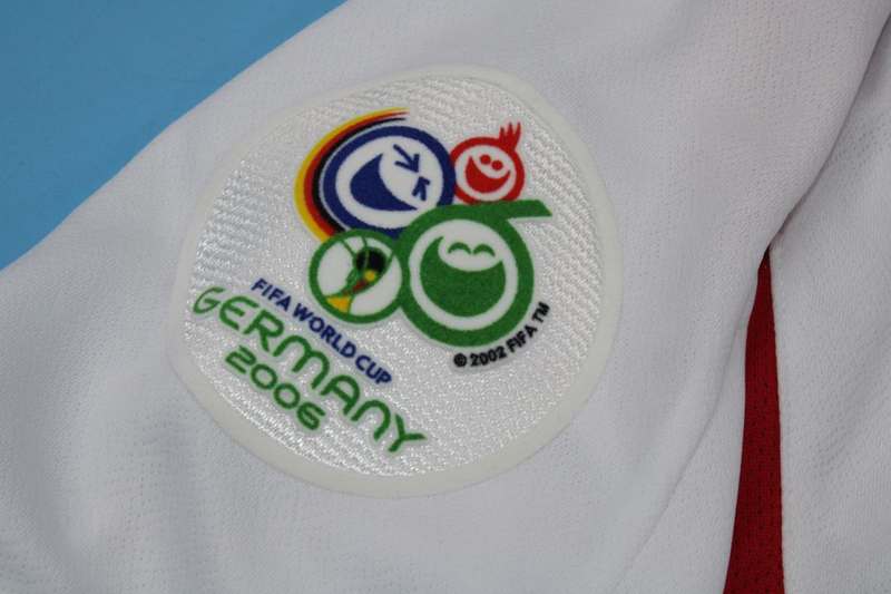 AAA(Thailand) England 2006 Home Retro Soccer Jersey