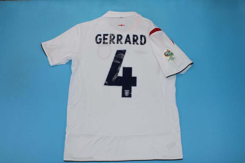 AAA(Thailand) England 2006 Home Retro Soccer Jersey