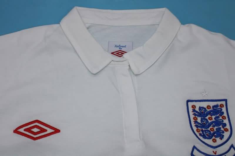 AAA(Thailand) England 2010 Home Retro Soccer Jersey