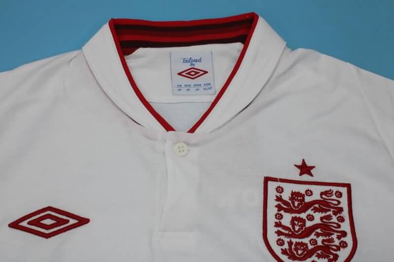 AAA(Thailand) England 2012 Home Retro Soccer Jersey