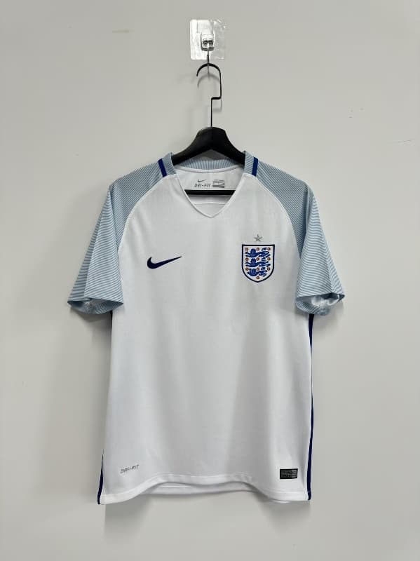 AAA(Thailand) England 2016 Home Retro Soccer Jersey