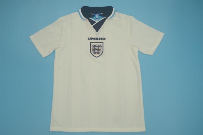AAA(Thailand) England 1995/97 Home Retro Soccer Jersey