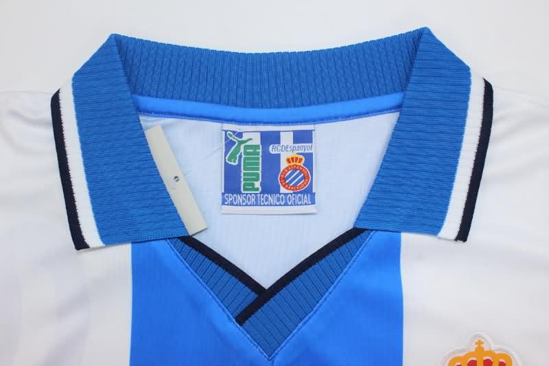 AAA(Thailand) Espanyol 1998 Home Retro Soccer Jersey