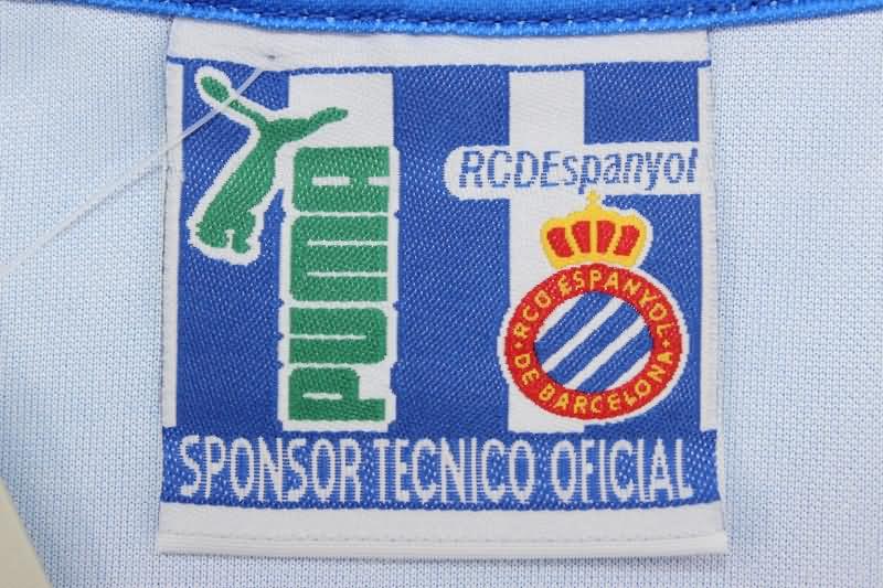 AAA(Thailand) Espanyol 1998 Home Retro Soccer Jersey