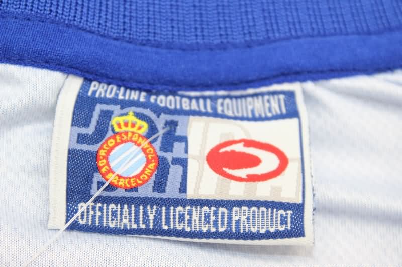 AAA(Thailand) Espanyol 1999/00 Home Retro Soccer Jersey