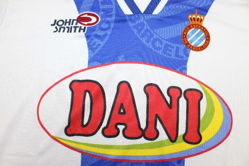 AAA(Thailand) Espanyol 1999/00 Home Retro Soccer Jersey