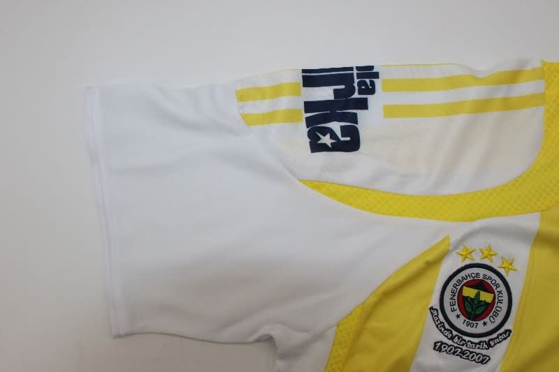 AAA(Thailand) Fenerbahce 2007/08 Away Retro Soccer Jersey