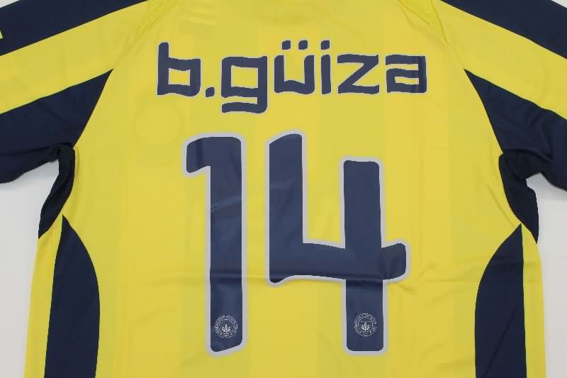 AAA(Thailand) Fenerbahce 2008/09 Home Retro Soccer Jersey