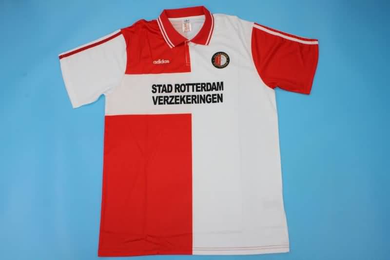 AAA(Thailand) Feyenoord 1994/96 Home Retro Soccer Jersey