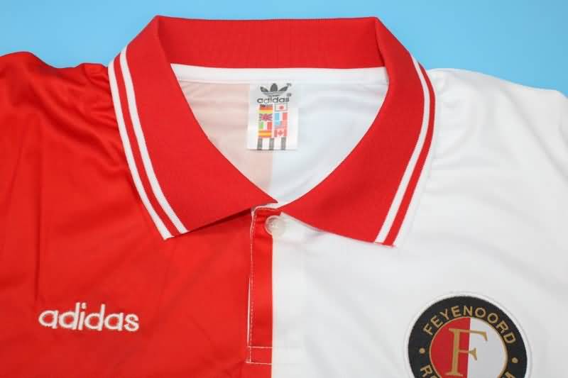 AAA(Thailand) Feyenoord 1994/96 Home Retro Soccer Jersey