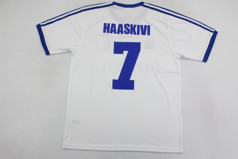 AAA(Thailand) Finland 1982 Home Retro Soccer Jersey