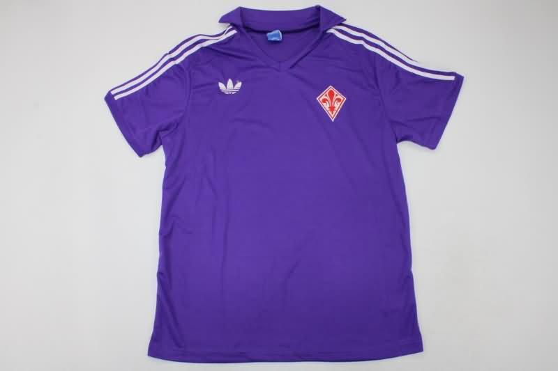 AAA(Thailand) Fiorentina 1979/80 Home Retro Soccer Jersey