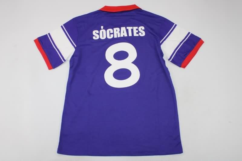 AAA(Thailand) Fiorentina 1984/85 Retro Home Soccer Jersey