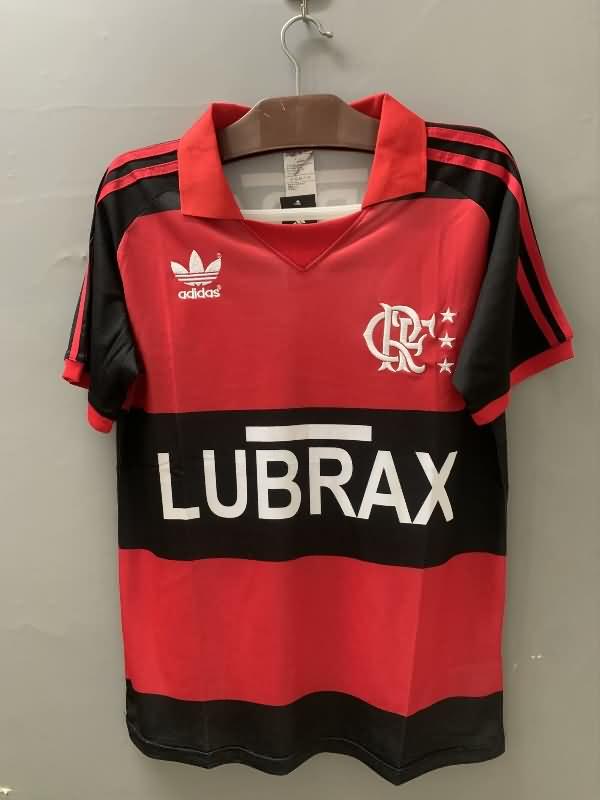 AAA(Thailand) Flamengo 1986 Home Retro Soccer Jersey