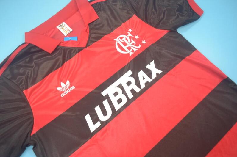 AAA(Thailand) Flamengo 1990 Home Retro Soccer Jersey