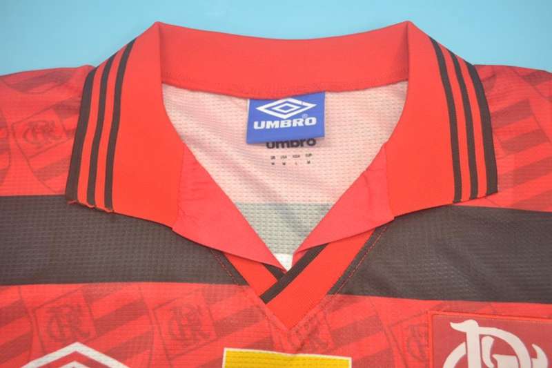 AAA(Thailand) Flamengo 1995 Home Retro Soccer Jersey