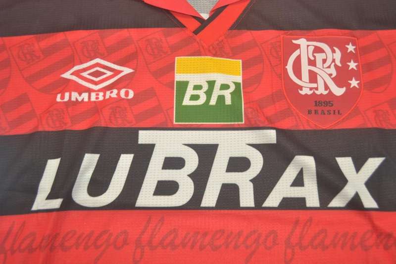 AAA(Thailand) Flamengo 1995 Home Retro Soccer Jersey