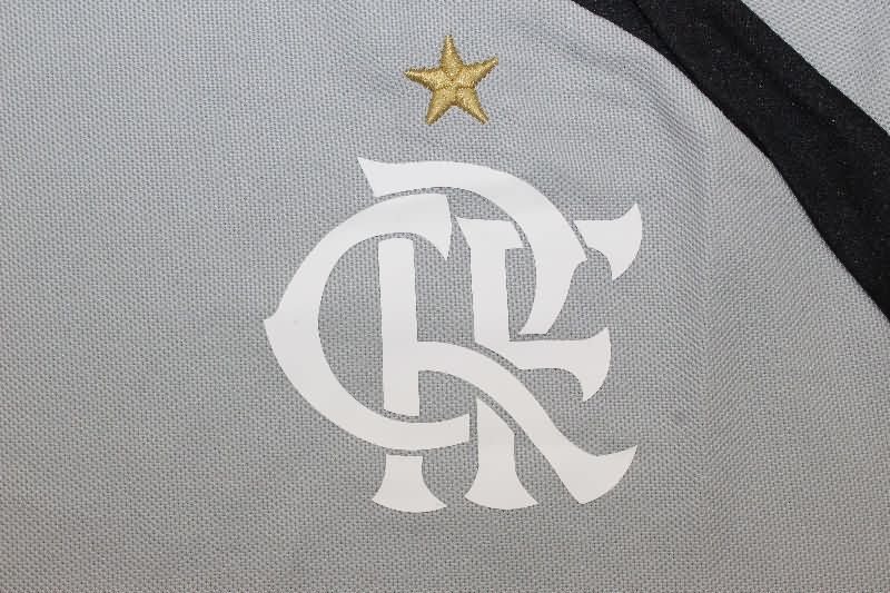 AAA(Thailand) Flamengo 2008 Goalkeeper Grey Retro Soccer Jersey