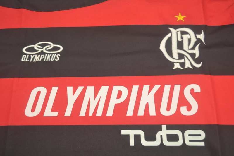 AAA(Thailand) Flamengo 2009 Home Retro Soccer Jersey