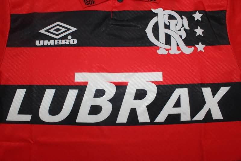 AAA(Thailand) Flamengo 1992/93 Retro Home Soccer Jersey