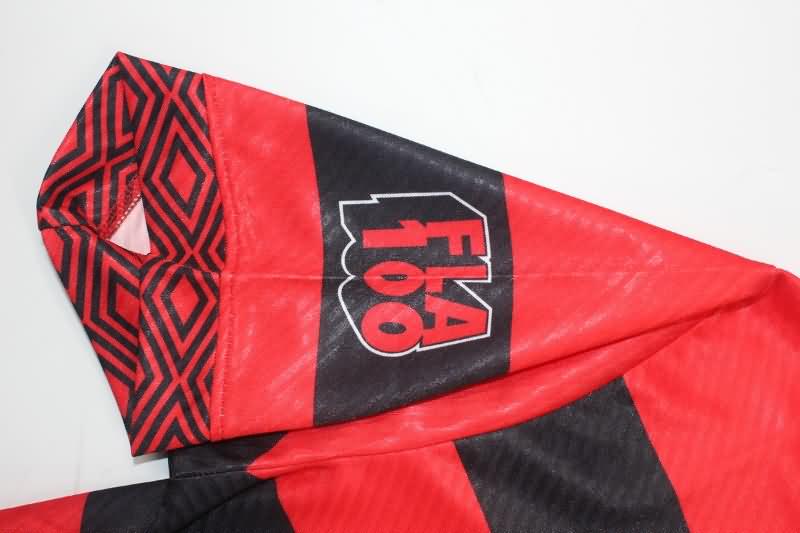 AAA(Thailand) Flamengo 1992/93 Retro Home Soccer Jersey