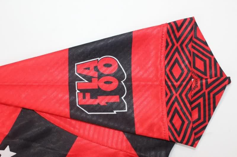 AAA(Thailand) Flamengo 1992/93 Retro Home Soccer Jersey