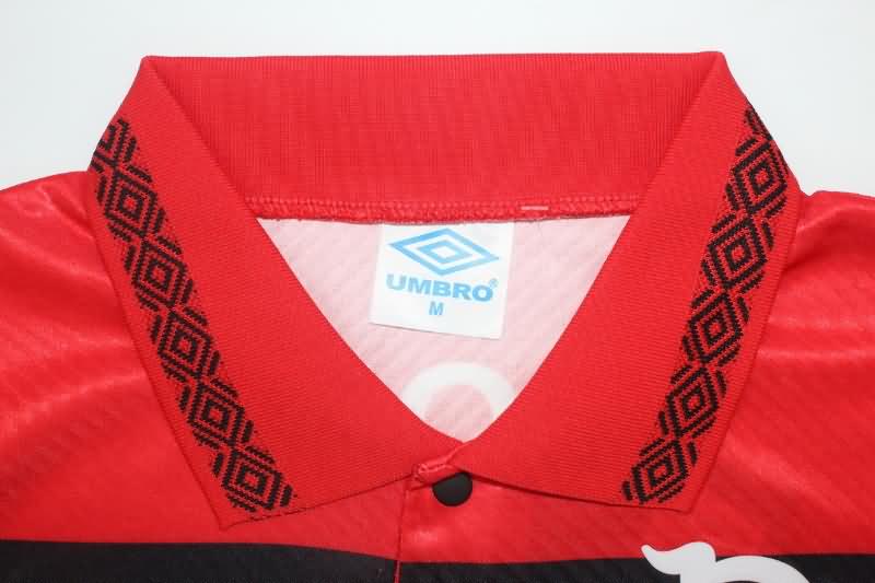 AAA(Thailand) Flamengo 1992/93 Retro Home Soccer Jersey