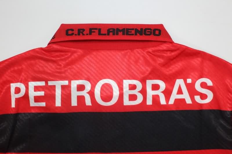 AAA(Thailand) Flamengo 1992/93 Retro Home Soccer Jersey