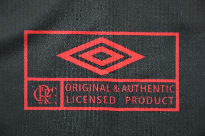 AAA(Thailand) Flamengo 1995/96 Black Retro Soccer Jersey