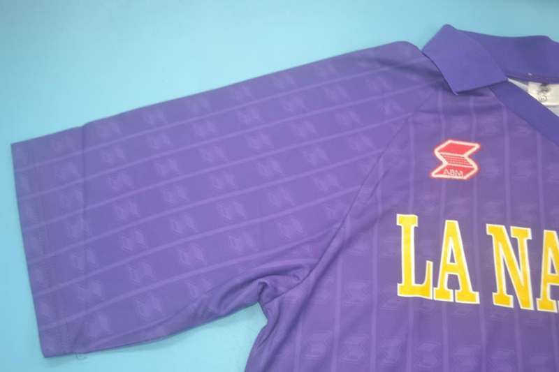 AAA(Thailand) Fiorentina 1989/90 Home Retro Soccer Jersey